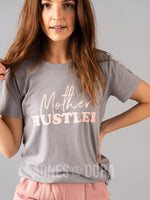 Agnes & Dora™ Graphic Tee Cement "Mother Hustler"