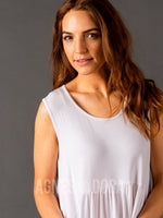 Agnes & Dora™ Muse Tank White