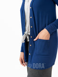 Agnes & Dora™ Favorite Cardi Modal Blue Estate Solid