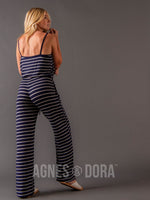 Agnes & Dora™ Sunrise Jumpsuit Navy/Ivory Stripe