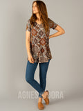 Agnes & Dora™ Everyday Tee Brown Boho