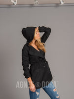 Agnes & Dora™ No Rain No Flowers Jacket Black