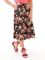 Agnes & Dora™ Pleated Midi Skirt Sunny Days Ahead