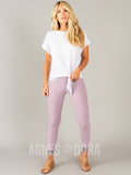 Agnes & Dora™ Knit Jeggings Lavender (reenforced elastic waistband)