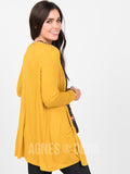 Agnes & Dora™ Favorite Cardi Mustard