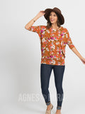 Agnes & Dora™ Dolman Tunic Organic Girl Copper