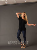 Agnes & Dora™ Soho Top Black