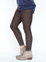 Agnes & Dora™ Knit Jeggings Olive