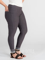 Agnes & Dora™ Knit Jeggings Gray