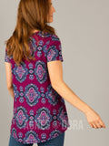 Agnes & Dora™ Everyday Tee Fuchsia Boho