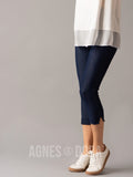 Agnes & Dora™ Pixie Crop Dark Knit Denim