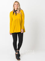 Agnes & Dora™ Muse Top Mustard