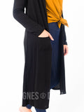 Agnes & Dora™ Duster Black Brushed