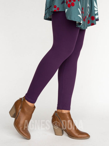 Agnes & Dora™ Leggings Blackberry