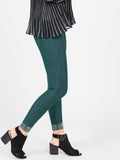 Agnes & Dora™ Knit Jeggings Deep Emerald (reenforced elastic waistband)