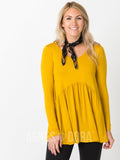 Agnes & Dora™ Muse Top Mustard