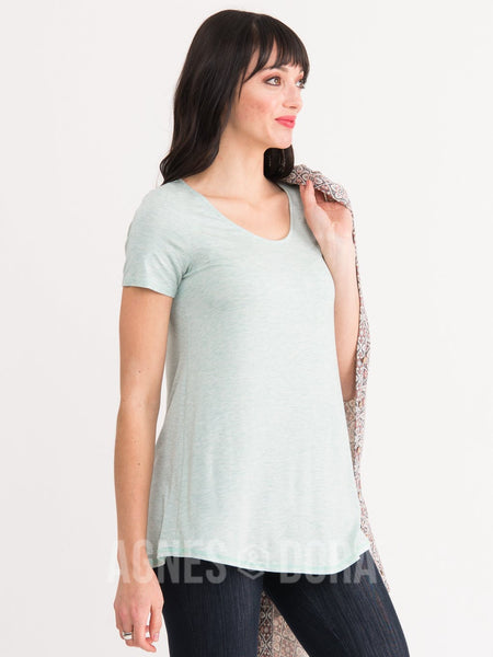 Agnes & Dora™ Everyday Tee Mint Melange