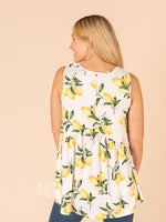 Agnes & Dora™ Sleeveless Muse Ivory Lemon