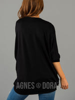 Agnes & Dora™ Staple Cardi Black