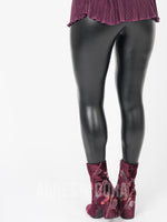 Agnes & Dora™ Leggings Pleather Black