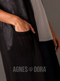 Agnes & Dora™ Sheer Duster Black