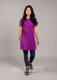 Agnes & Dora™ Lace Raglan Dress Amethyst