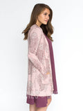 Agnes & Dora™ Essential Cardigan Blush Floral Toile