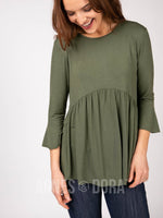 Agnes & Dora™ Festival Top Olive