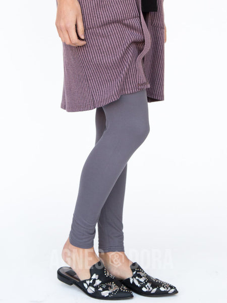 Agnes & Dora™ Leggings Charcoal Gray