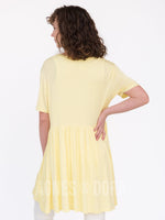 Agnes & Dora™ Modern Tunic Dress Carnation Yellow