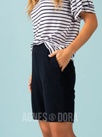 Agnes & Dora™ Weekday Short (9in Inseam) Dark Navy