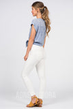 Agnes & Dora™ Knit Jegging White