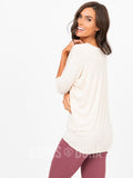 Agnes & Dora™ Dolman Tunic Cream