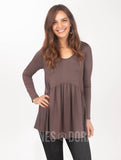 Agnes & Dora™ Muse Top New Brown