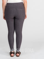 Agnes & Dora™ Knit Jeggings Gray