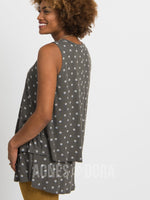 Agnes & Dora™ Tiered Tunic Textured Dot