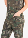 Agnes & Dora™ Everyday Jumpsuit Olive Camo