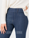 Agnes & Dora™ Dark Denim Boulevard Pants