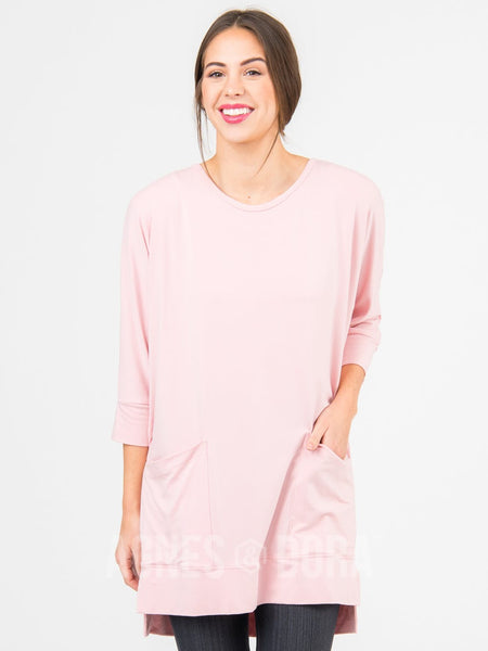 Agnes & Dora™ Deep Pocket Tunic Pink