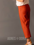 Agnes & Dora™ Wide Leg Crop Pant Sienna