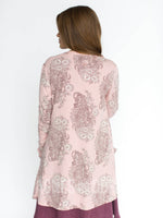 Agnes & Dora™ Essential Cardigan Blush Floral Toile