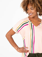 Agnes & Dora™ Love Top Watercolor Stripe