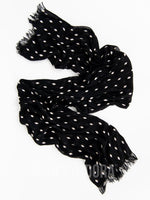 Agnes & Dora™ Everyday Scarf Diamond Dots - Vintage Black