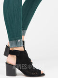 Agnes & Dora™ Knit Jeggings Deep Emerald (reenforced elastic waistband)