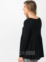 Agnes & Dora™ Muse Top Black