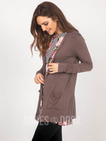 Agnes & Dora™ Favorite Cardigan New Brown