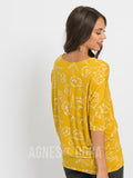 Agnes & Dora™ Dolman Tunic Very Vine - Setting Sun