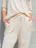 Agnes & Dora™ Essential Crop Heathered Oatmeal