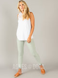 Agnes & Dora™ Knit Jeggings in Bleached Denim (reenforced elastic waistband)