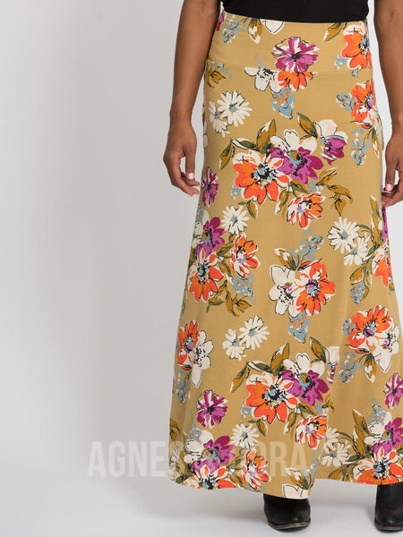 Agnes & Dora™ Maxi Skirt Pocket Organic Girl Max Gold